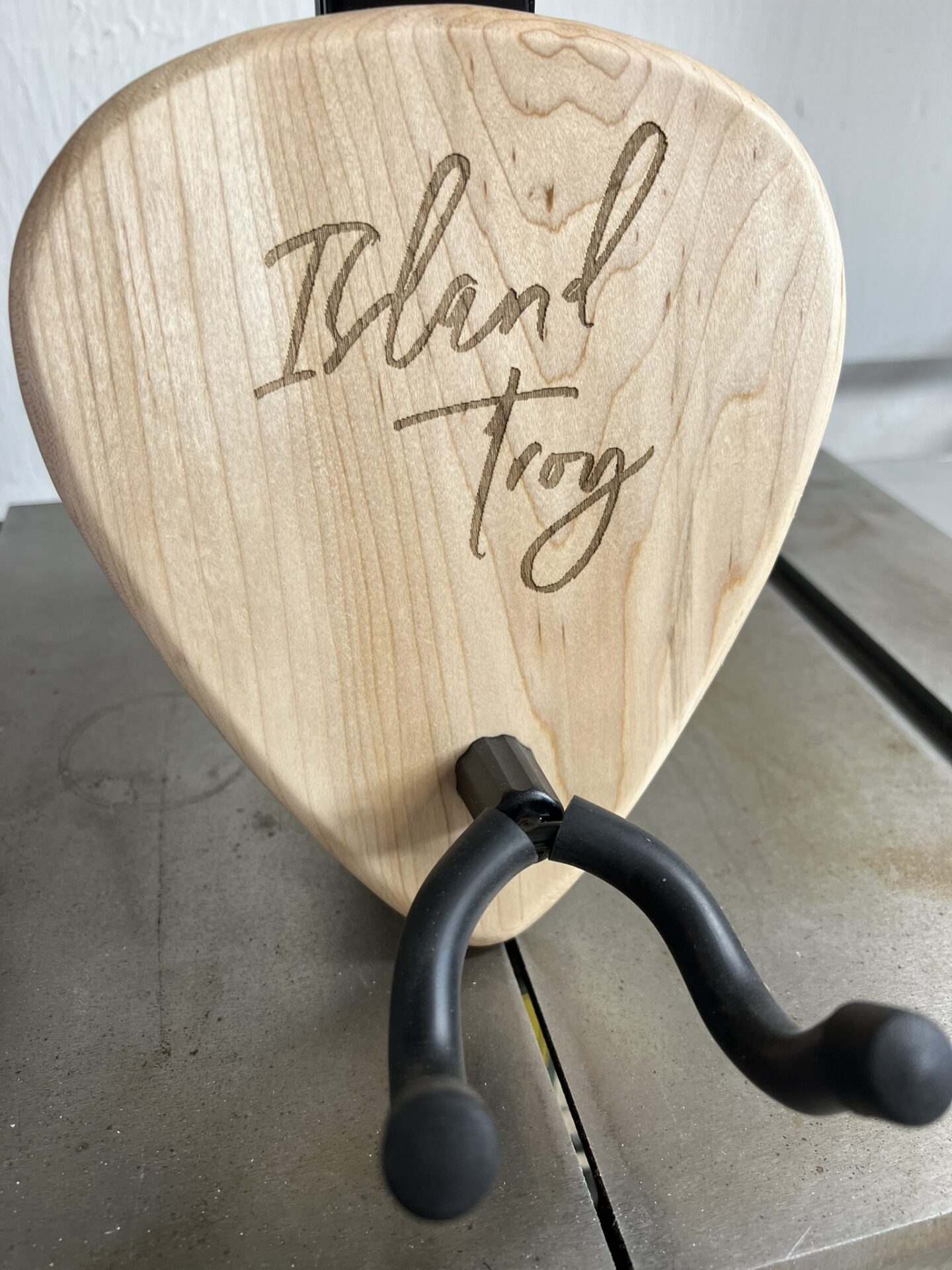 Hard Maple Guitar Pick Wall Hanger