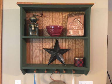 Country Beadboard Shelf