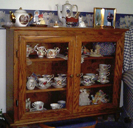 Oak Tea Cabinet