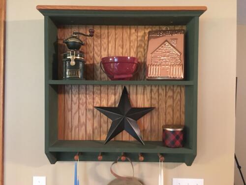 Beadboard Country Wall Shelf